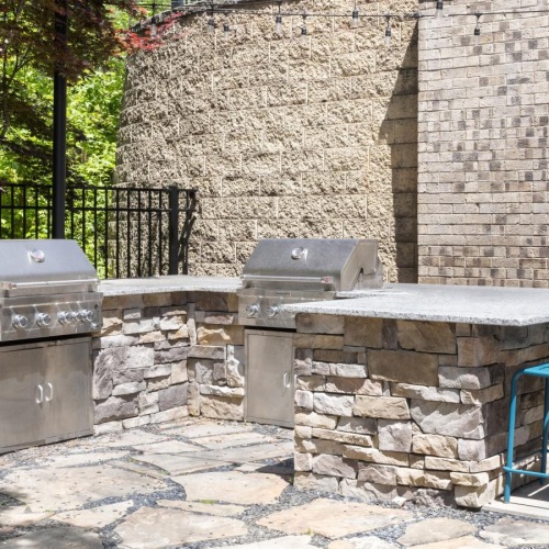 Settle into comfort at The Willows at Ashley Park a chair and a table outside